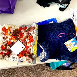 New, Handmade By Me, Colorful Crochet Pot Holders